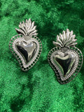 Orecchini Cuore Sacro